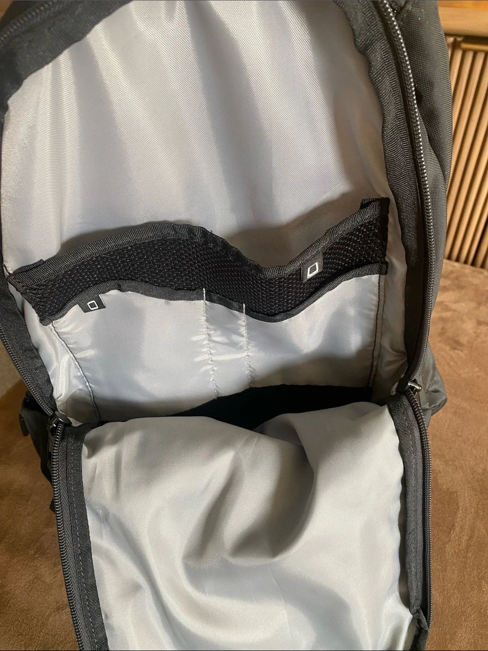 Jansport Gray and Black Everyday Backpack